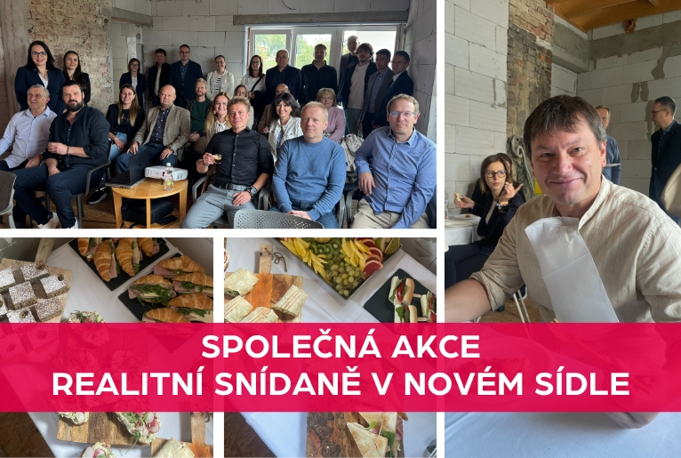Realitní snídaně v novém sídle