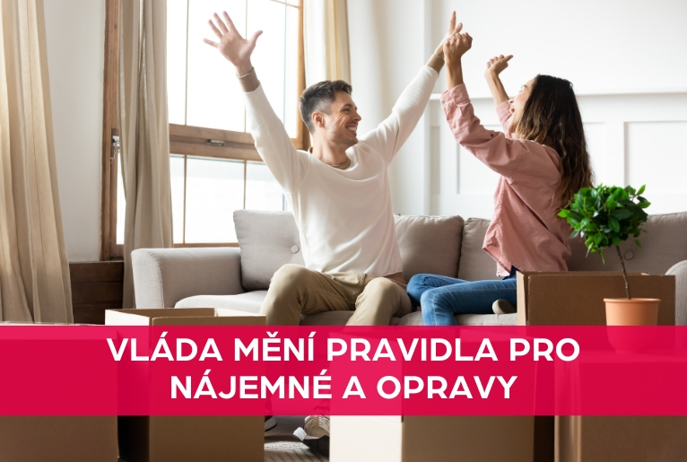 Vláda mění pravidla pro nájemné a opravy