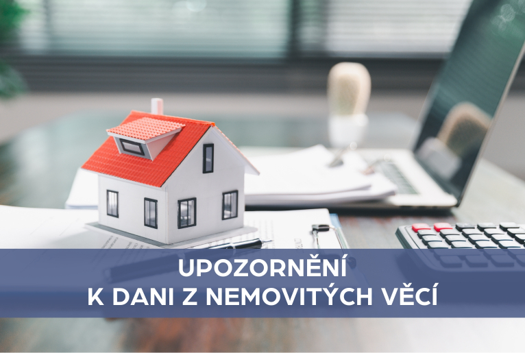 Upozornění k dani z nemovitých věcí