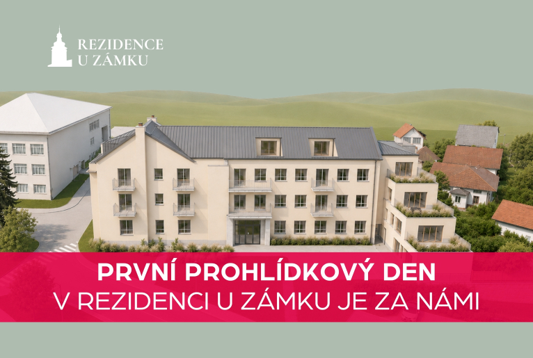 První prohlídkový den v Rezidenci U Zámku je za námi