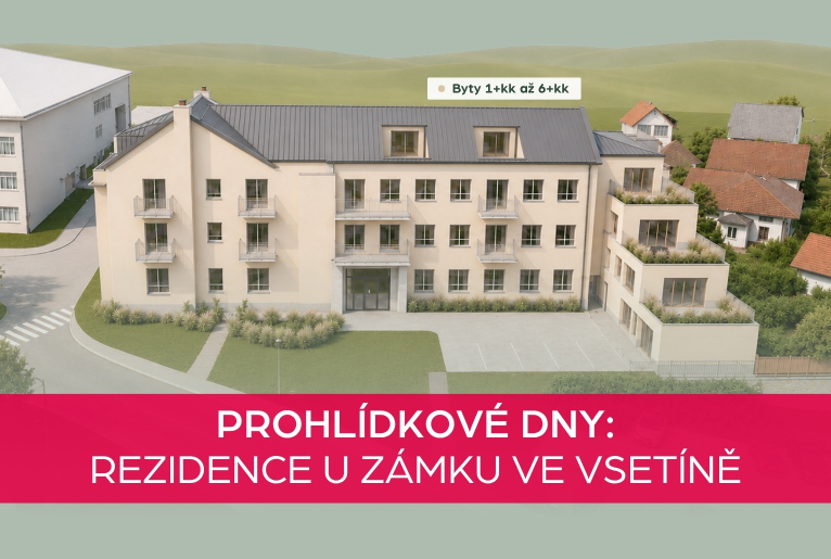 Prohlídkové dny Rezidence U Zámku ve Vsetíně