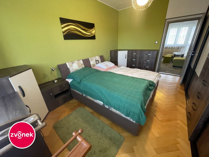 3+1 zděný, kompletně zařízený, pěkná lokalita Zlína