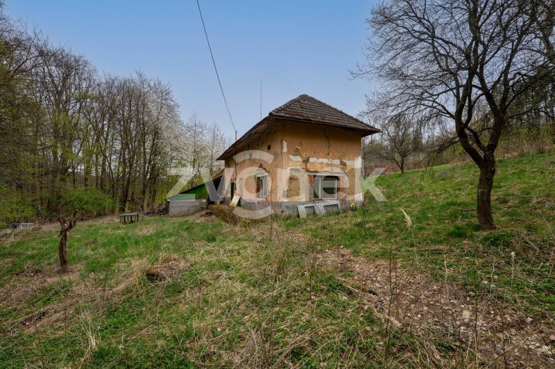 Výjimečný pozemek s domem na samotě u lesa, Březnice u Zlína