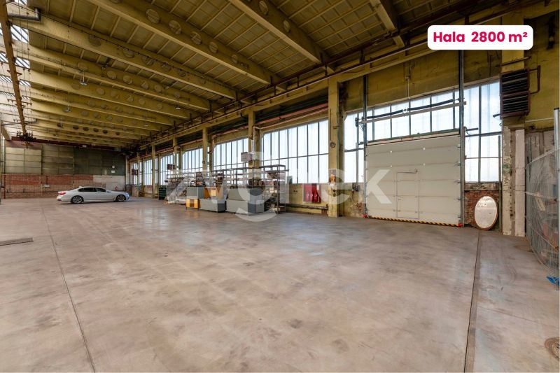 Pronájem výrobně skladovací haly 472 - 2 800 m², Holešov
