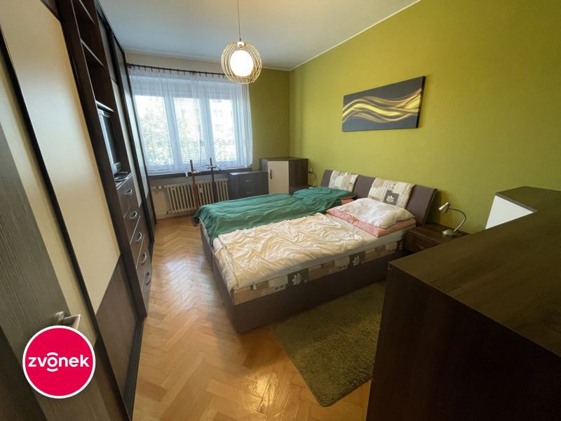 3+1 zděný, kompletně zařízený, pěkná lokalita Zlína