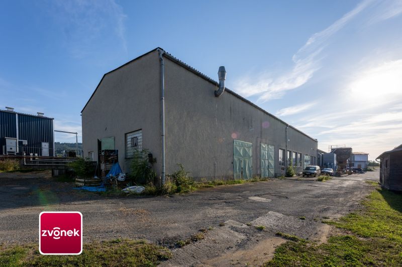 Prodej výrobního areálu se sušárnou na dřevo a s pozemky 6069 m², Valašské Příkazy