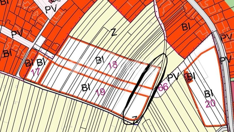 Prodej stavebního pozemku 2 143 m², Zlechov