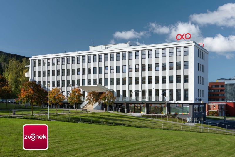 Kancelář cca 40 m² v moderní budově ve Zlíně