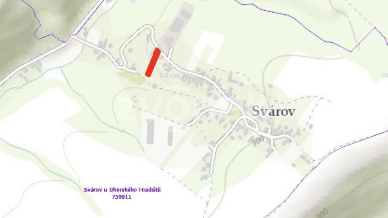 Prodej stavebního pozemku 1 084 m², Svárov