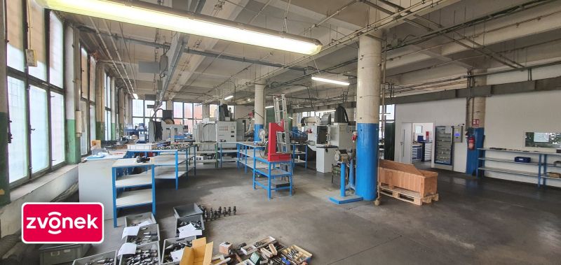 Výhodný pronájem komerčních prostor v 1. NP, cca 1 600 m² – Baťovy závody, Zlín – centrum