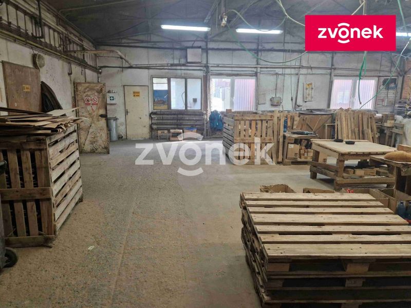 Prodej výrobního prostoru 2 890 m², Louka