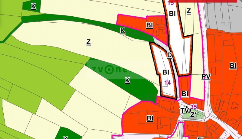 Prodej stavebního pozemku 18 988 m², Ludkovice