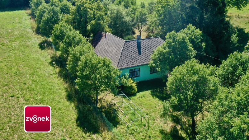 Prodej chalupy s velkými pozemky Kochavec, Štítná nad Vláří