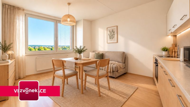 Světlý byt 1+1 s krásným výhledem a potenciálem pro vlastní bydlení i investici | 37,2 m² | Otrokovice – Kvítkovice