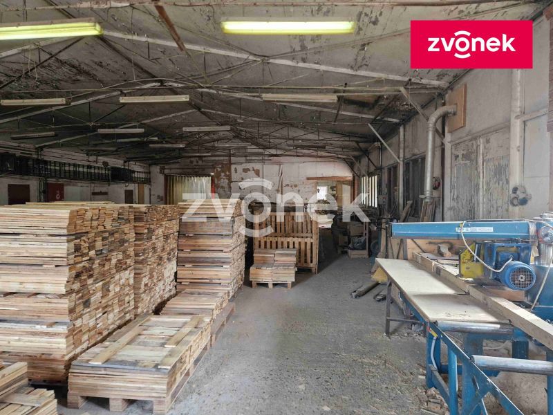 Prodej výrobního prostoru 2 890 m², Louka