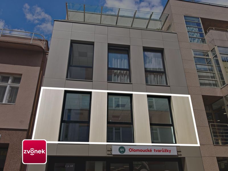 Pronájem nebytových prostor 108 m² + až 4x parkovací stání, ulice Rašínova, Zlín