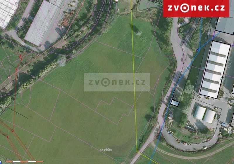 Prodej komerčního pozemku 9 230 m², Slušovice