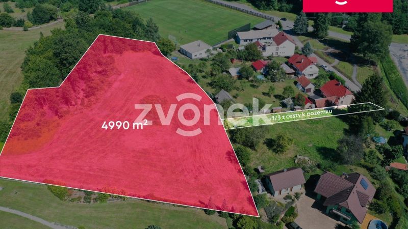 Prodej louky 4 990 m², Březůvky