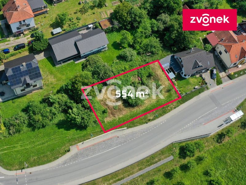 Prodej stavebního pozemku 554 m², Pozlovice