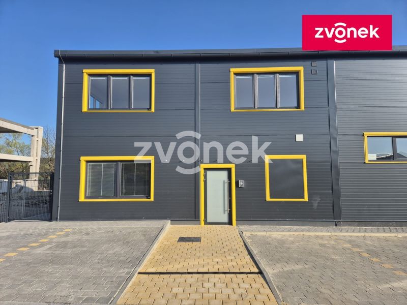 Novostavba výrobních (lehká výroba), prodejních nebo kancelářských prostor Lukov - průmyslová zóna