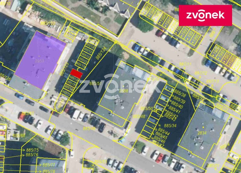 Pronájem garážového stání 14 m², Uherské Hradiště