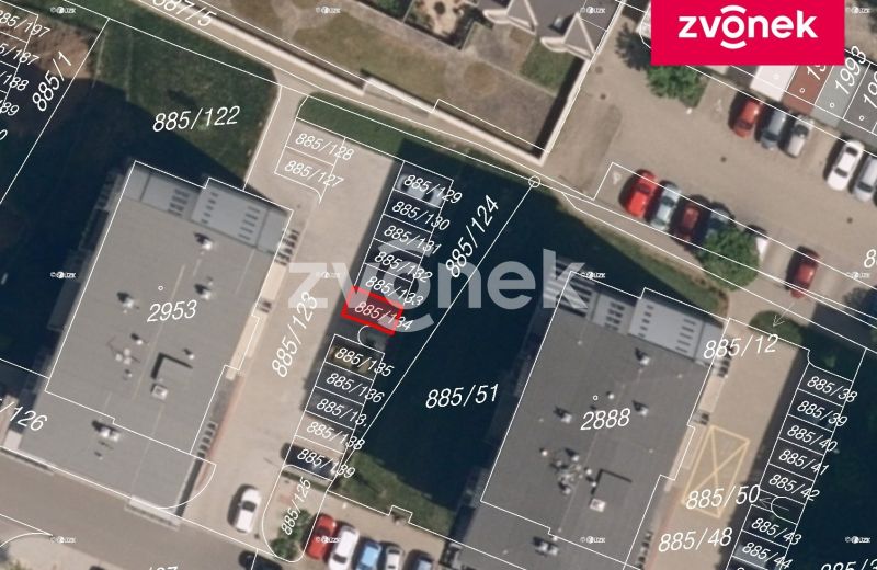 Pronájem garážového stání 14 m², Uherské Hradiště