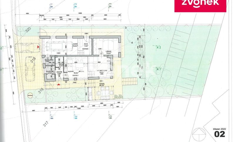 Prodej stavebního pozemku 468 m², Březnice