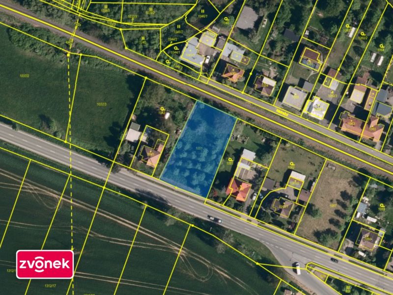 Stavební pozemek 1 505 m², Želechovice nad Dřevnicí