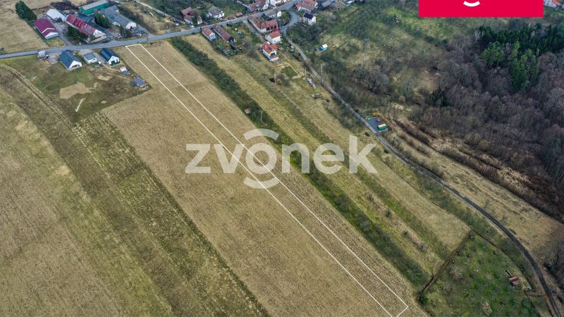 Prodej pole 3 393 m², Haluzice