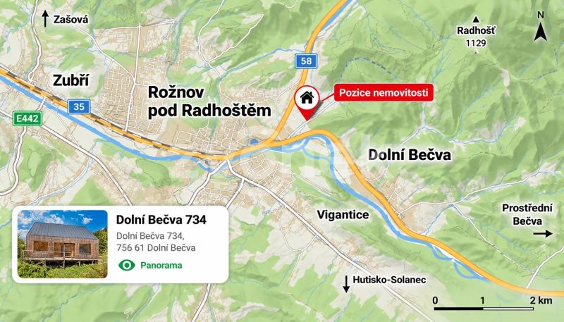 Prodej moderní pasivní novostavby 5+1, 145 m² – pomezí Rožnova a Dolní Bečvy