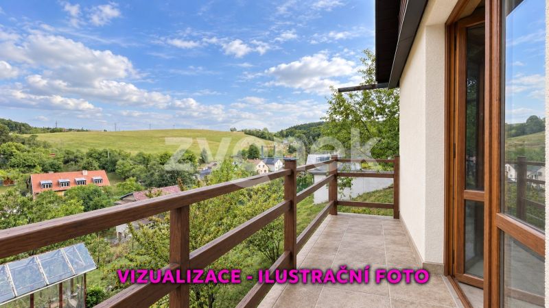 Domek k dokončení s možností rozšíření, pozemkem přes 1 000 m² a nádherným výhledem – Jaroslavice u Zlína