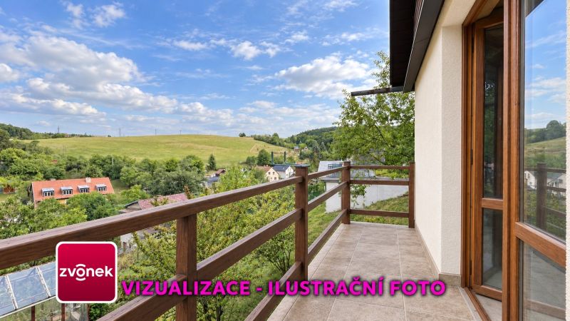 Domek k dokončení s možností rozšíření, pozemkem přes 1 000 m² a nádherným výhledem – Jaroslavice u Zlína