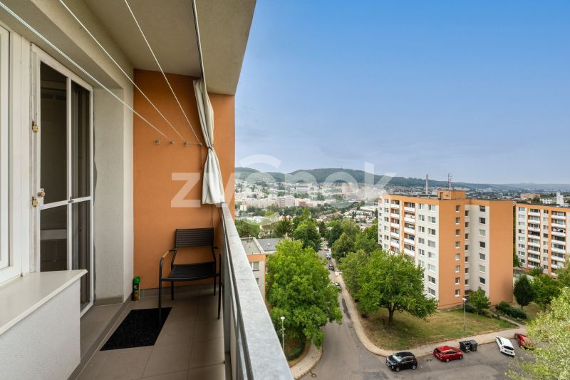 3+1 Zlín - Budovatelská, lodžie, nádherný výhled