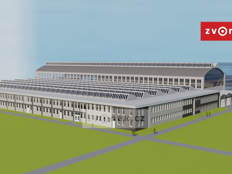 Prodej výrobní, skladové haly a administrativní budovy Kunovice