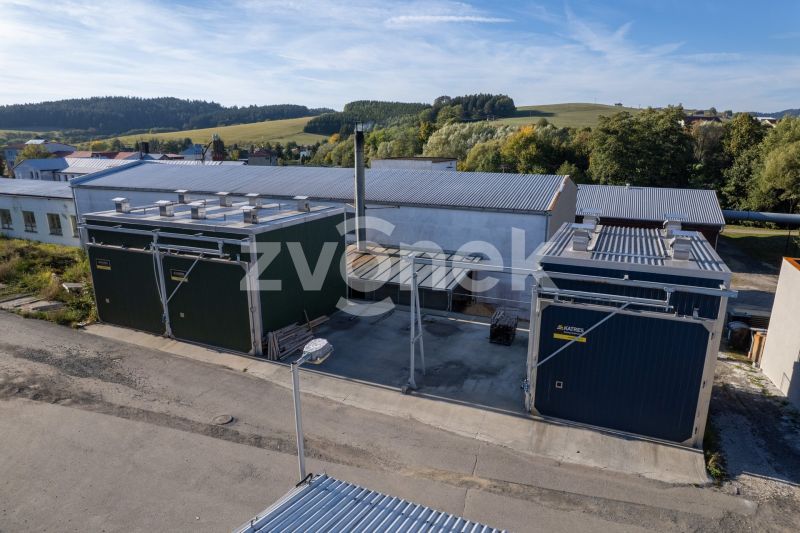 Prodej výrobního areálu se sušárnou na dřevo a s pozemky 6069 m², Valašské Příkazy
