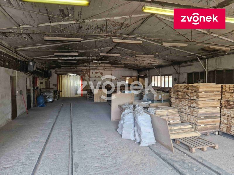 Prodej výrobního prostoru 2 890 m², Louka