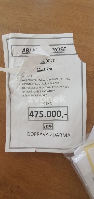 Prodej pozemku s mobilním domem – Fryšták, Vítová