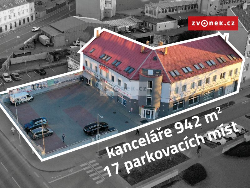 Komerční objekt Brno - Dornych, 2. a 3. nadzemní podlaží, 17 parkovacích míst