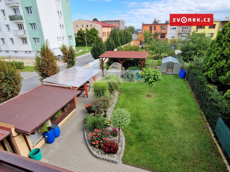 Rodinný dům Kroměříž - Vážany, velká zahrada