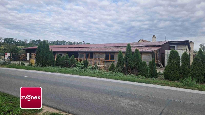 Prodej průmyslového areálu s výrobním objektem, pozemek 2 890 m², Louka