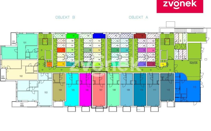 1+kk Zlín - Nad Stráněmi, terasa, ihned