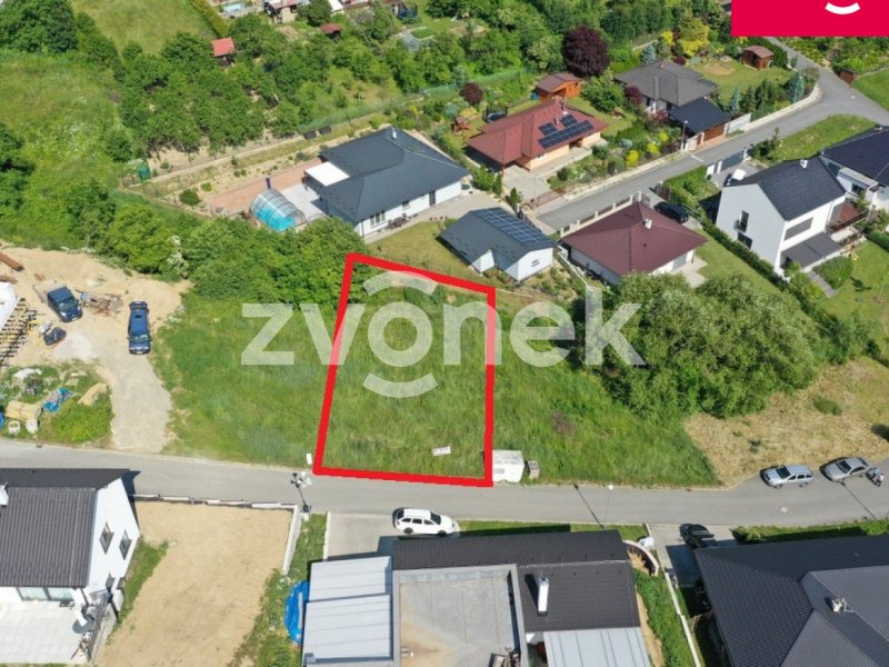 Stavební pozemek v Březnici s plánem domu