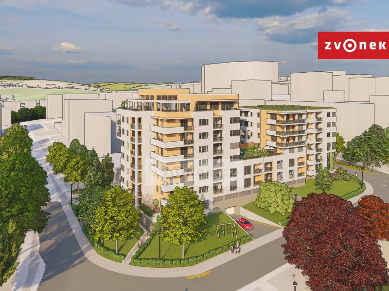 Prodej bytu 1+kk Zlín- BYTY STRÁNĚ, 1.NP