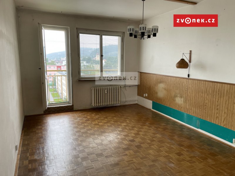 2+1 Malenovice, pěkná a klidná lokalita, výhled na údolí Zlína