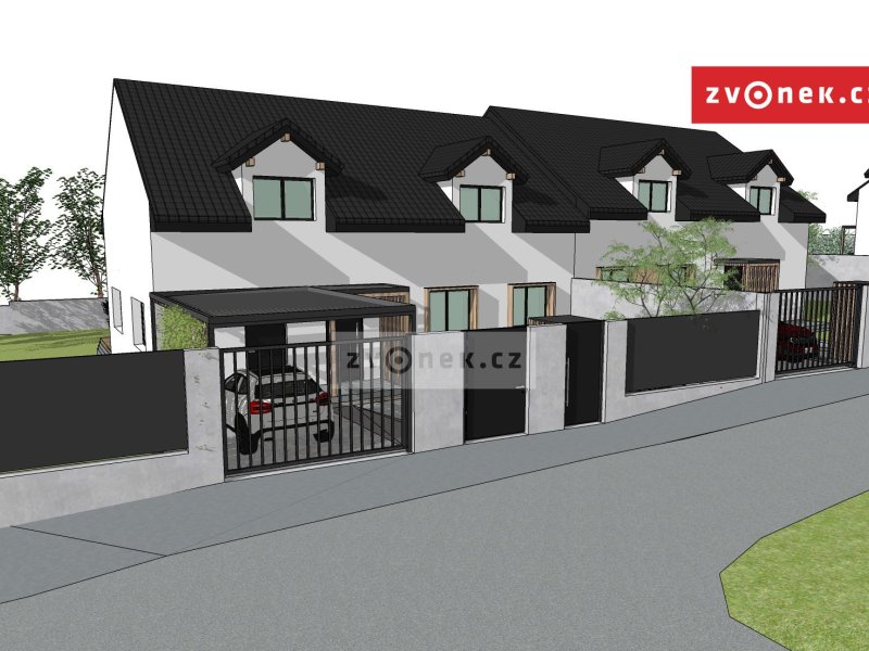 Nové domy 5+kk v projektu Rezidence Rudice.