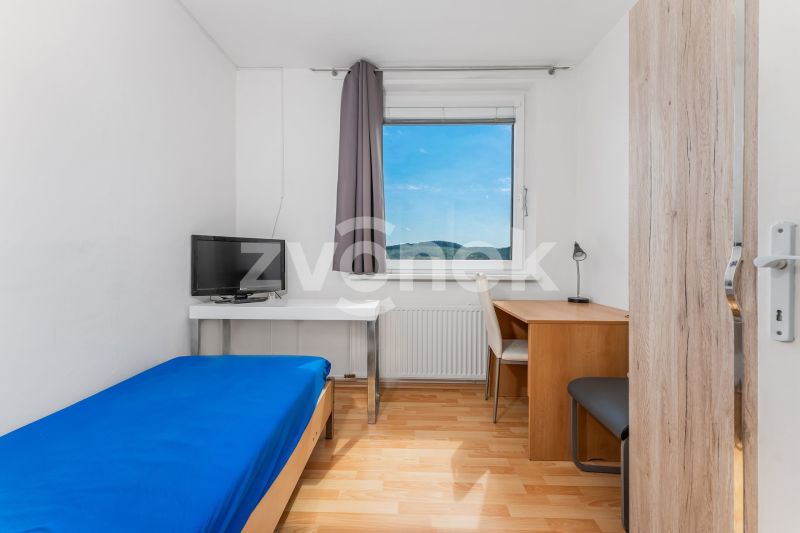 3+1 Zlín - Budovatelská, lodžie, nádherný výhled