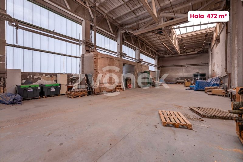 Pronájem výrobně skladovací haly 472 - 2 800 m², Holešov