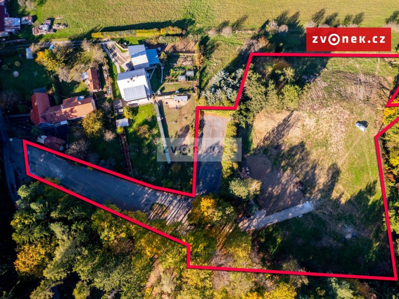 Prodej pozemků o celkové výměře 8 846 m², bývalé Orlí hnízdo, Kudlov - Pindula