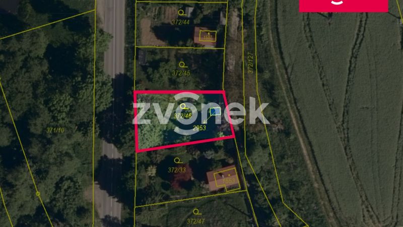 Prodej stavebního pozemku 471 m², Zlín - Malenovice
