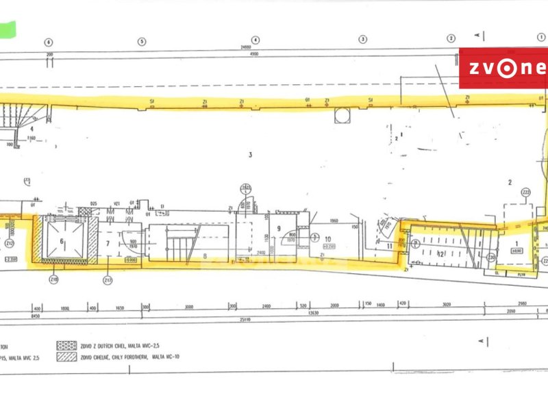 Pronájem prodejny v centru Zlína, 147 m2